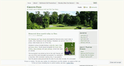 Desktop Screenshot of greensfees.wordpress.com