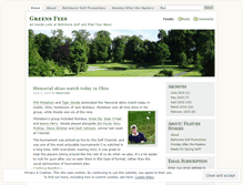 Tablet Screenshot of greensfees.wordpress.com