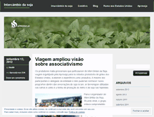 Tablet Screenshot of intercambiodasoja.wordpress.com