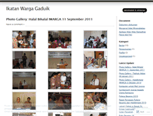 Tablet Screenshot of iwarga.wordpress.com