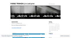 Desktop Screenshot of farbetrinken.wordpress.com