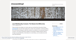 Desktop Screenshot of dresswedding3.wordpress.com