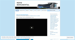 Desktop Screenshot of novomonumental.wordpress.com