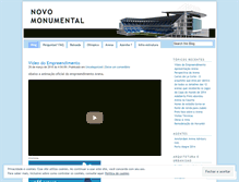 Tablet Screenshot of novomonumental.wordpress.com