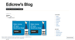 Desktop Screenshot of edicrew.wordpress.com