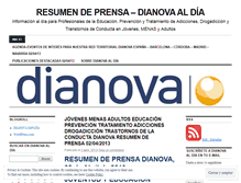 Tablet Screenshot of dianovaaldia.wordpress.com