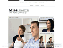 Tablet Screenshot of miesmagazin.wordpress.com