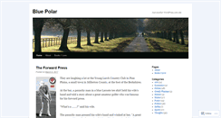 Desktop Screenshot of bluepolarblog.wordpress.com