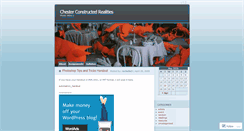 Desktop Screenshot of constructedrealities.wordpress.com