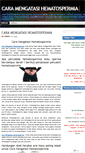 Mobile Screenshot of caramengatasihematospermia.wordpress.com