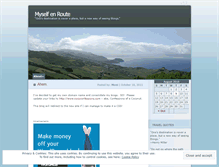 Tablet Screenshot of myselfenroute.wordpress.com