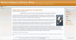 Desktop Screenshot of mohsinnaqvi.wordpress.com