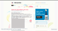 Desktop Screenshot of mimartist.wordpress.com