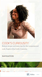 Mobile Screenshot of cookscuriousity.wordpress.com