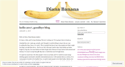 Desktop Screenshot of dianabanana510.wordpress.com