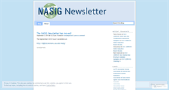 Desktop Screenshot of nasignews.wordpress.com