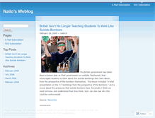Tablet Screenshot of nailo19.wordpress.com