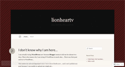 Desktop Screenshot of lionheartv.wordpress.com