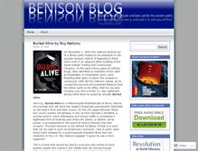 Tablet Screenshot of benison.wordpress.com