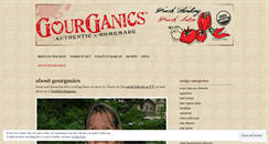Desktop Screenshot of gourganics.wordpress.com