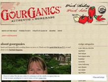 Tablet Screenshot of gourganics.wordpress.com