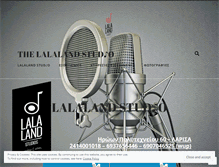 Tablet Screenshot of lalalandstudio.wordpress.com