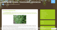 Desktop Screenshot of kembalikeherbal.wordpress.com