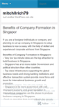Mobile Screenshot of mitchllrich79.wordpress.com