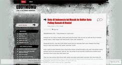 Desktop Screenshot of eddymumu.wordpress.com