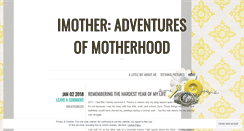 Desktop Screenshot of imother.wordpress.com