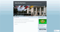 Desktop Screenshot of davaocityhighalumni.wordpress.com