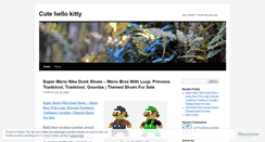 Desktop Screenshot of hellokitty2121.wordpress.com