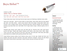 Tablet Screenshot of bayuhebat.wordpress.com