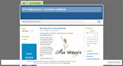Desktop Screenshot of dittbibliotek.wordpress.com