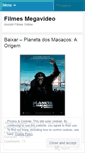 Mobile Screenshot of filmesmegavideohd.wordpress.com