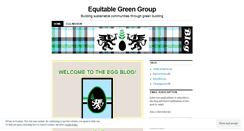 Desktop Screenshot of equitablegreengroup.wordpress.com