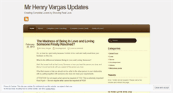 Desktop Screenshot of mrhenryvargas.wordpress.com
