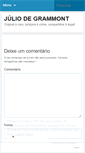 Mobile Screenshot of escolajuliodegrammont.wordpress.com