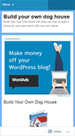 Mobile Screenshot of buildyourowndoghouse.wordpress.com