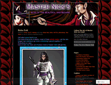 Tablet Screenshot of masternickroberts.wordpress.com