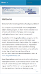 Mobile Screenshot of gereadingcenter.wordpress.com