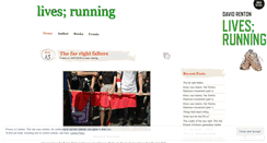 Desktop Screenshot of livesrunning.wordpress.com