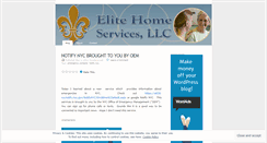 Desktop Screenshot of elitehomeservicesnyc.wordpress.com