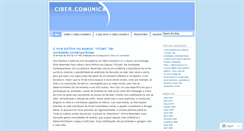 Desktop Screenshot of cibercomunicafja.wordpress.com