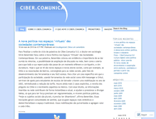Tablet Screenshot of cibercomunicafja.wordpress.com