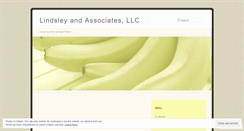 Desktop Screenshot of lindsleyandassociates.wordpress.com