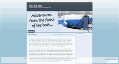Desktop Screenshot of fisheatnap.wordpress.com