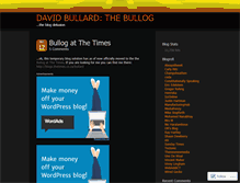 Tablet Screenshot of davidbullard.wordpress.com