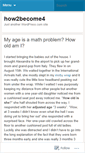 Mobile Screenshot of how2become4.wordpress.com