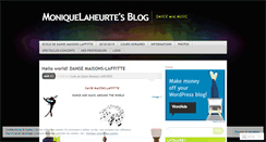 Desktop Screenshot of moniquelaheurte.wordpress.com